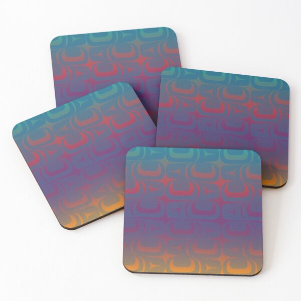 Item preview, Abstract Forms Teal-Purple-Orange Gradient designed and sold by Lou-ann Neel.