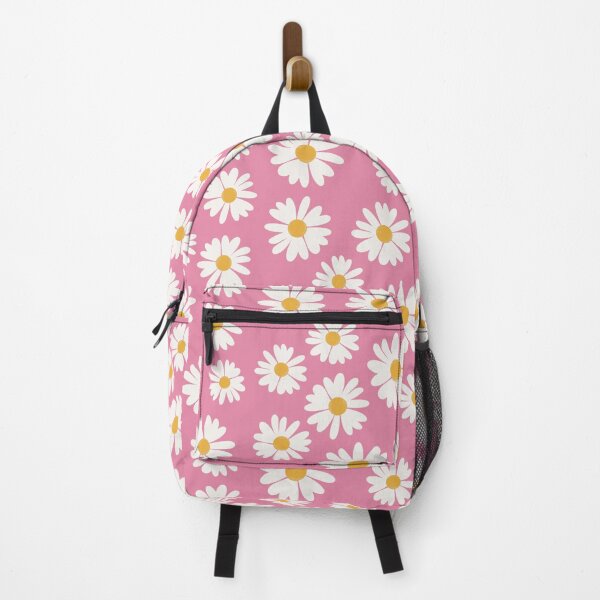 Item preview, Cute pink daisy flower floral pattern designed and sold by EllesBellesArt.