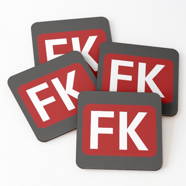 Item preview, FK Initials designed and sold by Jeallan Designs.