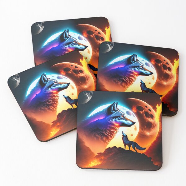 Item preview, Wolf souls,spirits designed and sold by WildWaveStylez.