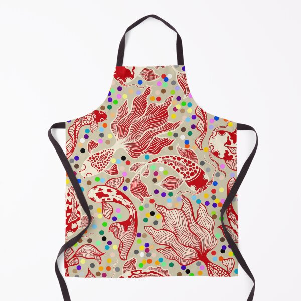 Item preview, japanese koi fish and colorful light designed and sold by MerryCrown.