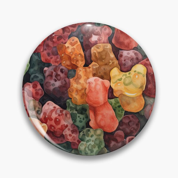 Artikelvorschau, Gummy Bear Frenzy Pattern entworfen und verkauft von danielliamgill.