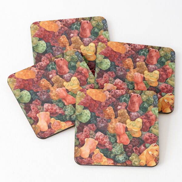 Item preview, Gummy Bear Frenzy Pattern designed and sold by danielliamgill.