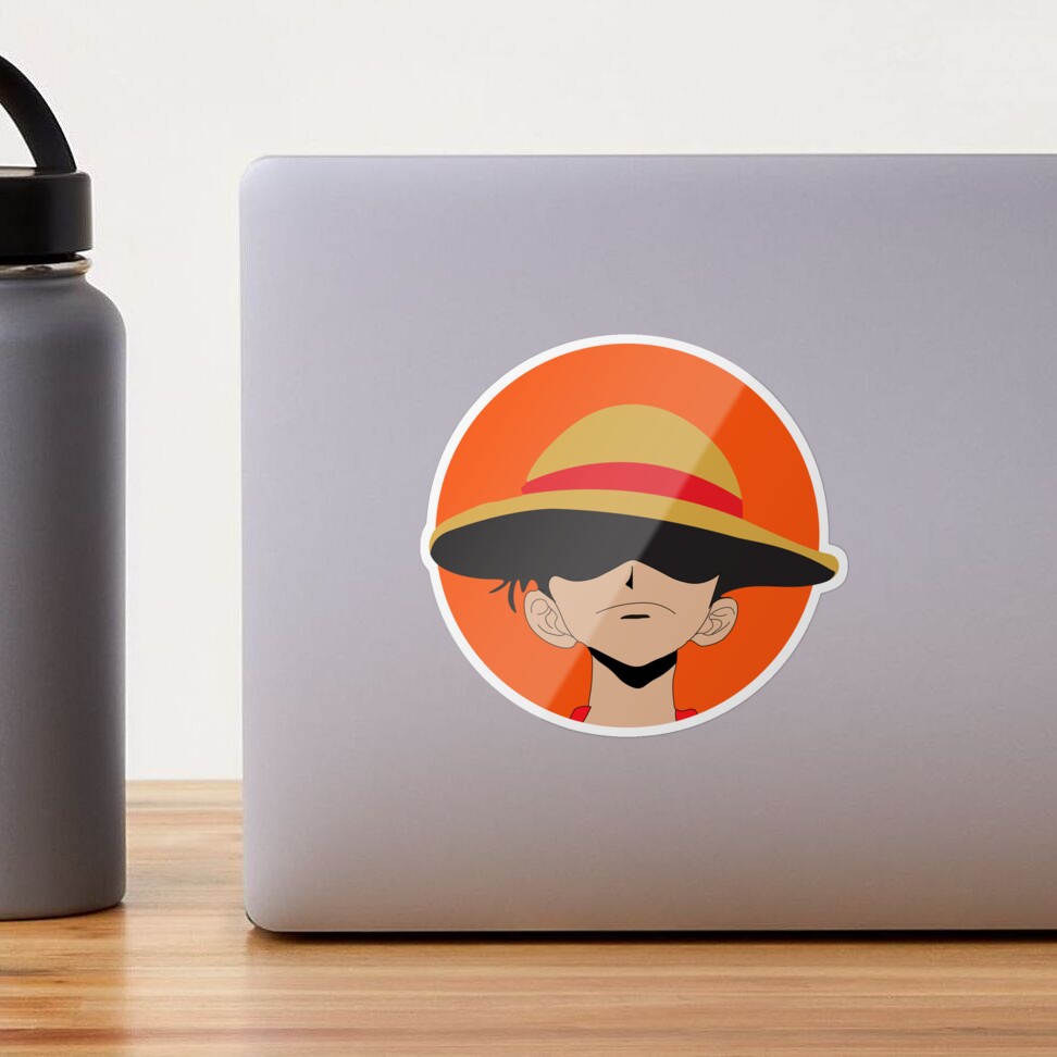 bad ass Luffy Sticker for Sale by Mr H