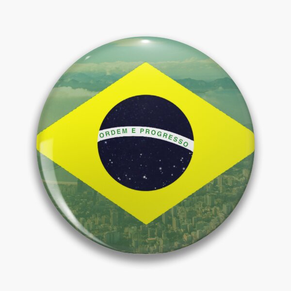 Item preview, Brazil Flag Art  designed and sold by Telledesign.