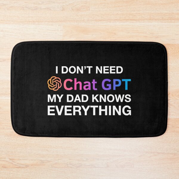 Artikelvorschau, Papa Chat GPT Ai Vatertag Design, lustige Computer-Robotik-System-Informationsgeschenke. entworfen und verkauft von PrintOfi.