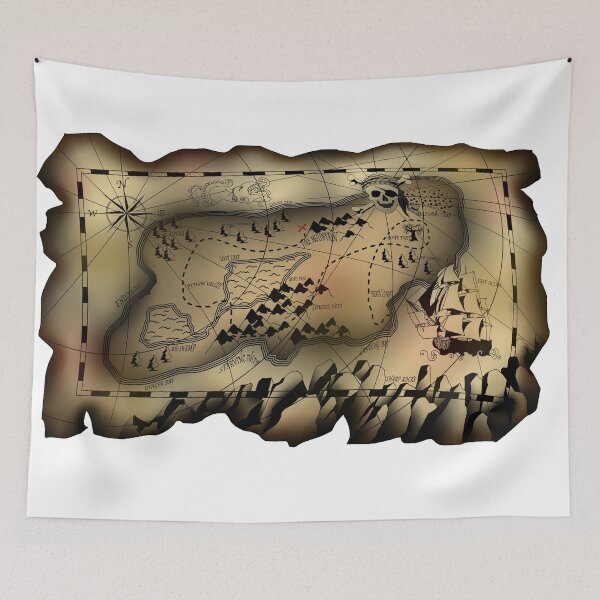 Item preview, Treasure Map designed and sold by kamkam19.
