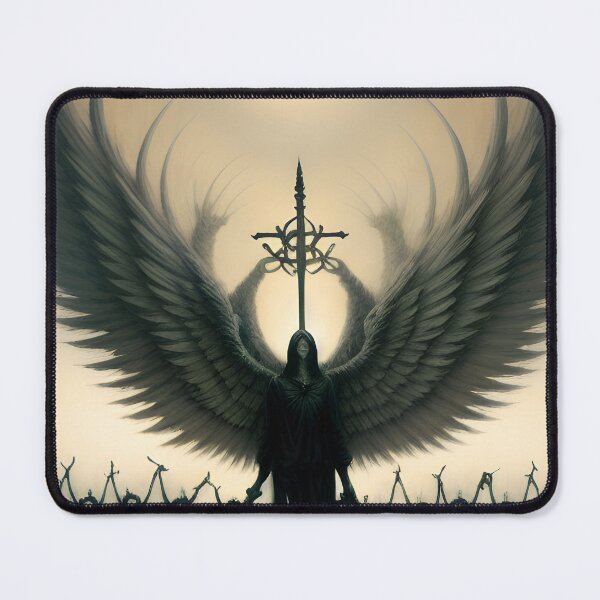 Item preview, Dark angel with his minions designed and sold by BizarreTherapy.