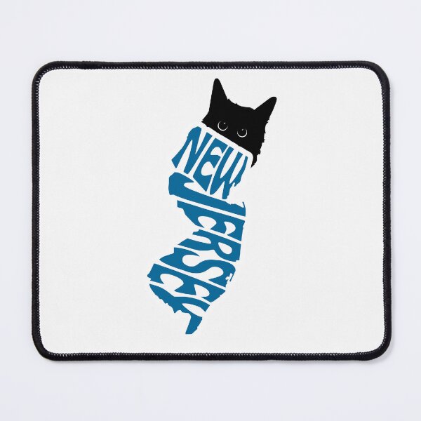 Item preview, Cat Loves New Jersey | State Pride Shirt for Pet Lovers designed and sold by GoblinBoutique.