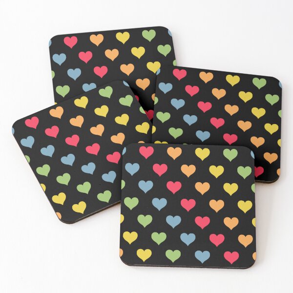 Item preview, Rainbow Hearts designed and sold by PeachPaisleyPro.