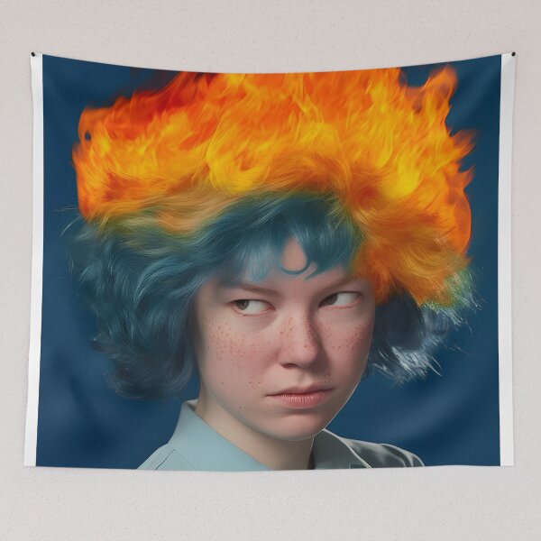 Artikelvorschau, Mind on Fire entworfen und verkauft von AI-Art-Prof.