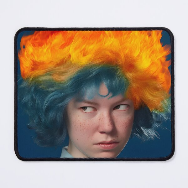 Artikelvorschau, Mind on Fire entworfen und verkauft von AI-Art-Prof.