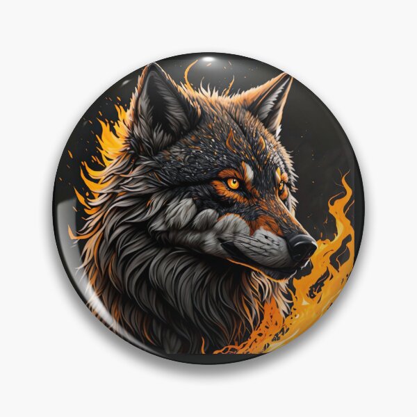 Item preview, The fire Wolf soul designed and sold by WildWaveStylez.
