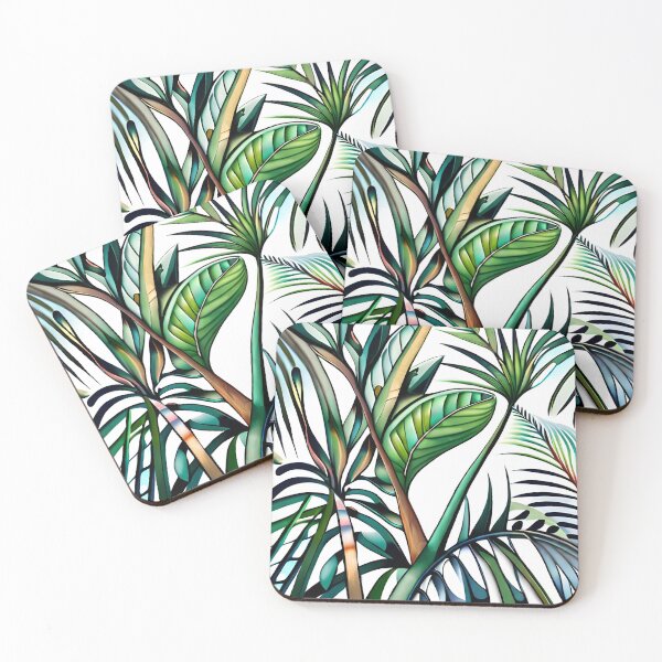 Item preview, Tropical Leaves Illustration designed and sold by Gustavo Navarro.