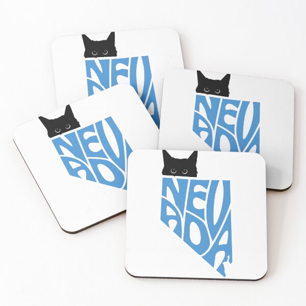 Item preview, Cat Loves Nevada | State Pride Shirt for Pet Lovers designed and sold by GoblinBoutique.