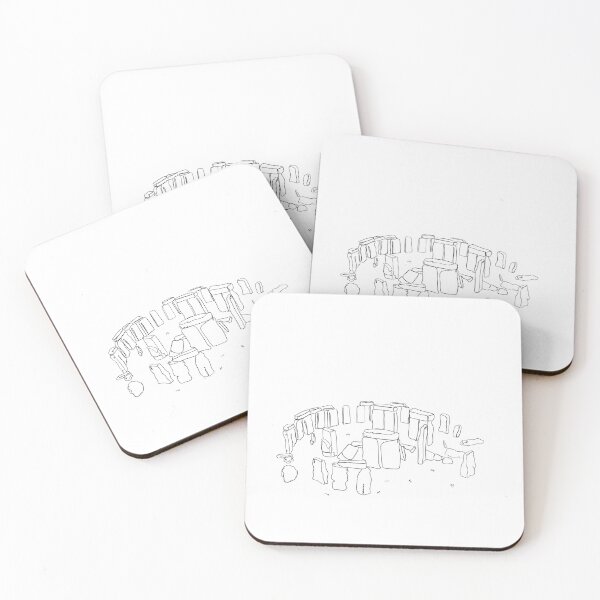 Item preview, Stonehenge Illustration designed and sold by Ireneepiedra.