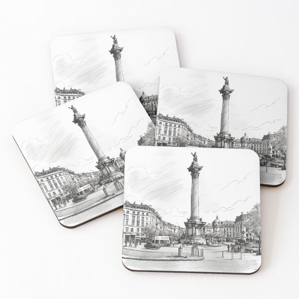 Item preview, Bastille square designed and sold by Tintoret396.