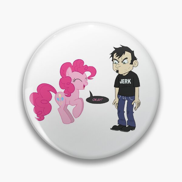 Item preview, Dan Vs. Pinkie Pie designed and sold by marleey.