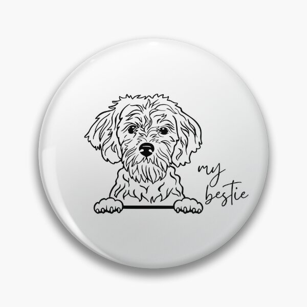 Item preview, My Bestie Cavapoo Dog Drawing designed and sold by CarleLS.