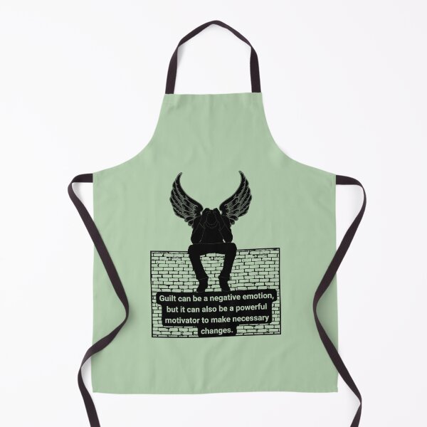 Item preview, Even Angels feel Guilty. (Black) designed and sold by BingsBooks.
