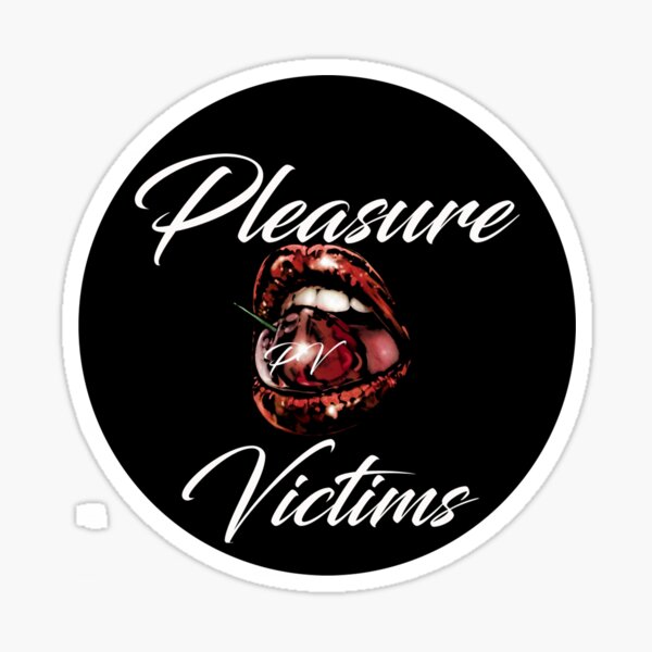 Pleasure Victims Logo 3 Sticker