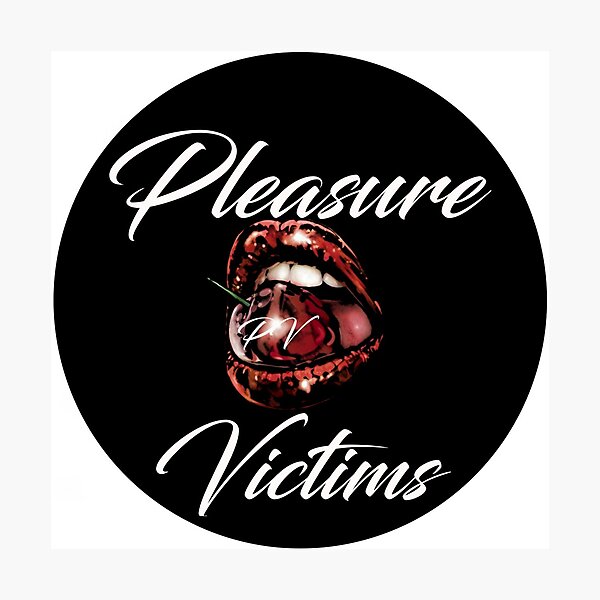 Pleasure Victims Logo 3 Photographic Print