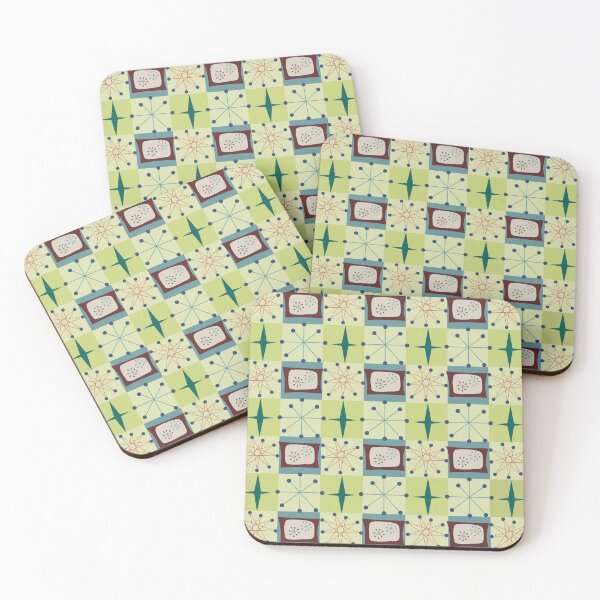 Item preview, Colorful Mid Century Modern Pattern designed and sold by simon-r-carter.
