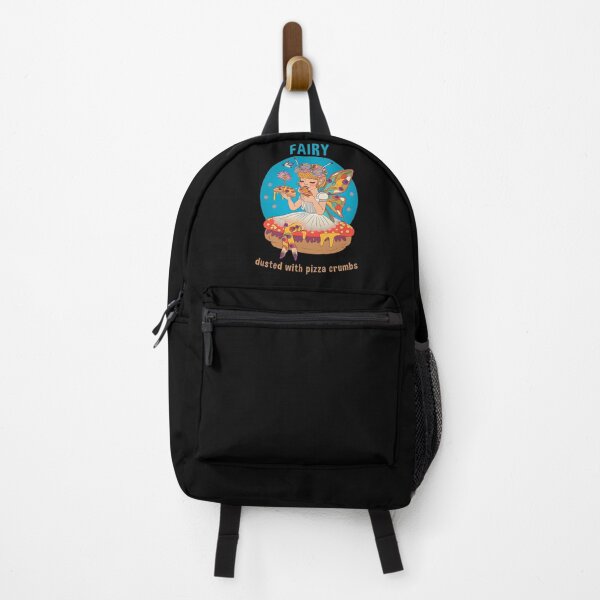Item preview, Fairy Dusted with Pizza Crumbs Funny Food Retro Anime designed and sold by SecretDicer.