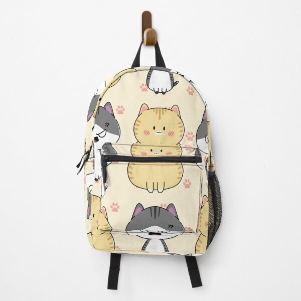 Aperçu de l'œuvre Le motif kawaii et chats en colère pour tous les amoureux de Cat Miaw créée et vendue par Kimchi-style-.