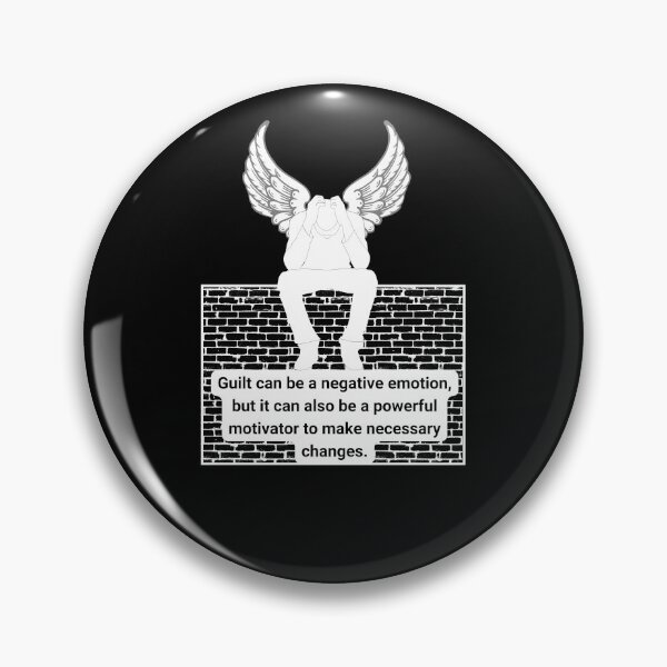 Item preview, Even Angels feel Guilty. (White) designed and sold by BingsBooks.