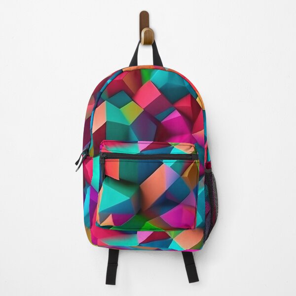 Item preview, Colorful 3D shapes designed and sold by GammarayPrints.