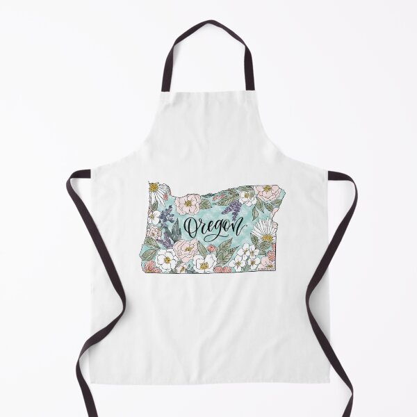 Item preview, Hand drawn Oregon Floral designed and sold by Selena Ashley Designs.