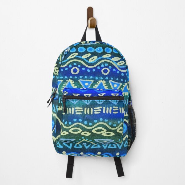 Item preview, Geometric Blue Pattern designed and sold by heartsake.