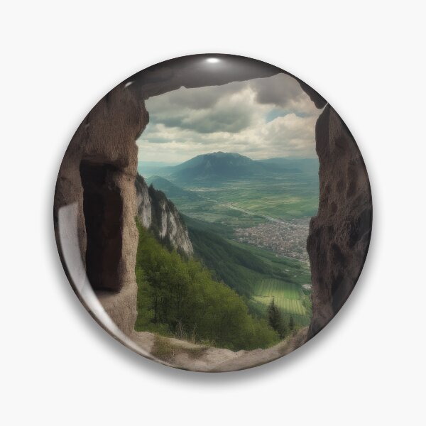 Item preview, Portal to the Past - View of a castle through a stone window designed and sold by SirCed.