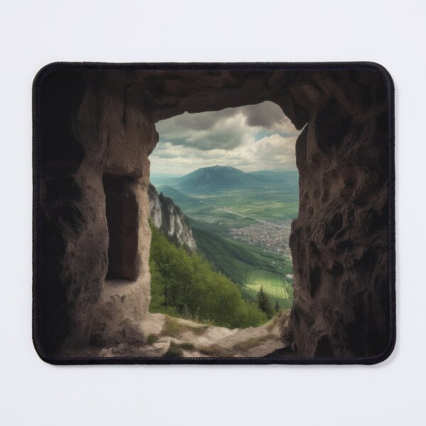 Item preview, Portal to the Past - View of a castle through a stone window designed and sold by SirCed.