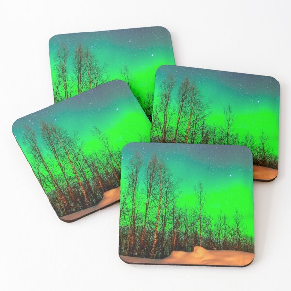 Item preview,  Lapland Sweden  Northern Lights, Panoramic,panorama,wall art,Nature scene,Northern Lights,wall  posters,canvas designed and sold by eyesight4vision.