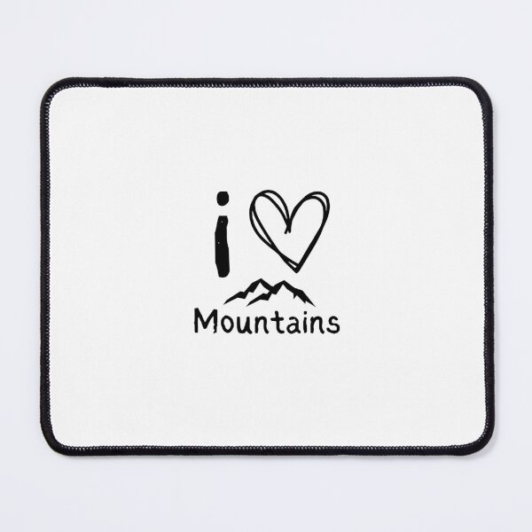 Item preview, I love mountains adventure designed and sold by Be-Adventurous.