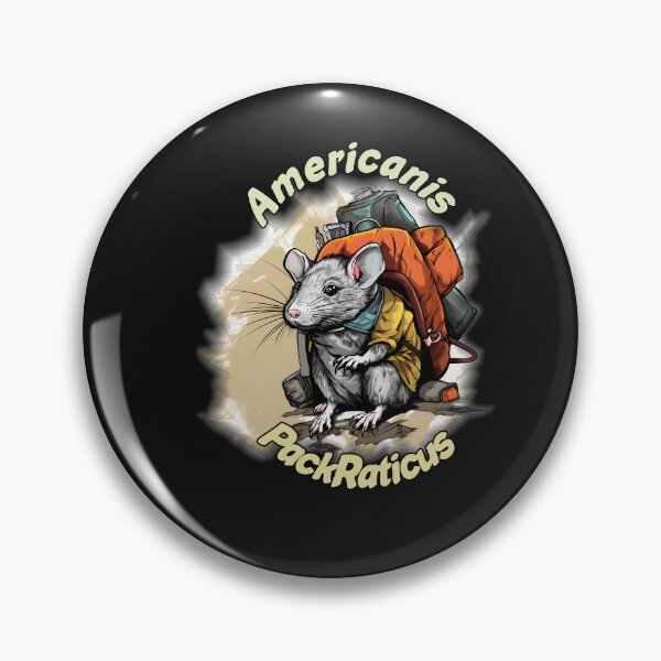 Item preview, Funny Pack Rat Woodrat T Shirt Art Design designed and sold by RarefiedAir.