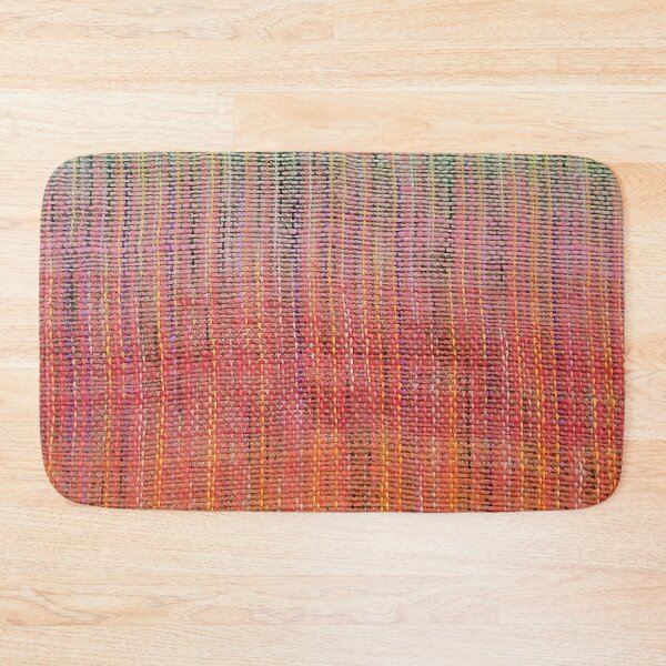 Item preview, Handwoven fabric- sunsette designed and sold by woolydevdev.