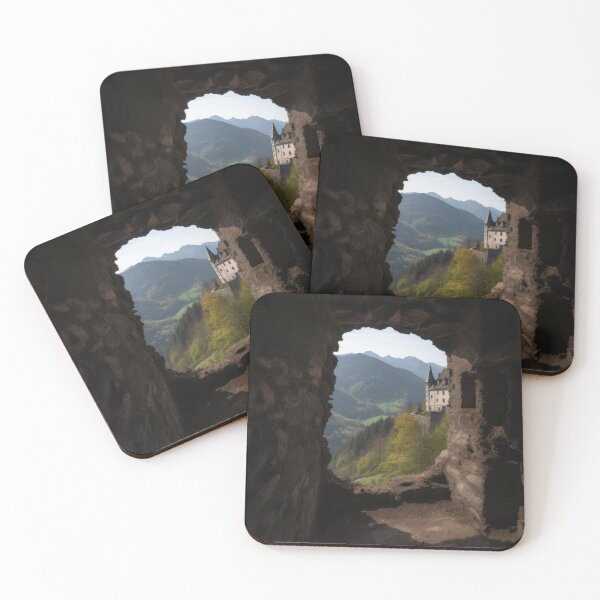 Item preview, Portal to the Past - View of a castle through a stone window designed and sold by SirCed.
