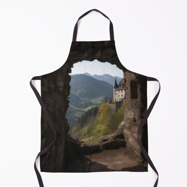 Item preview, Portal to the Past - View of a castle through a stone window designed and sold by SirCed.