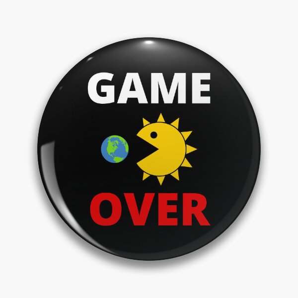 Item preview, GAME OVER - GLOBAL WARMING - CLIMATE CHANGE AWARENESS designed and sold by DoodlrMob.