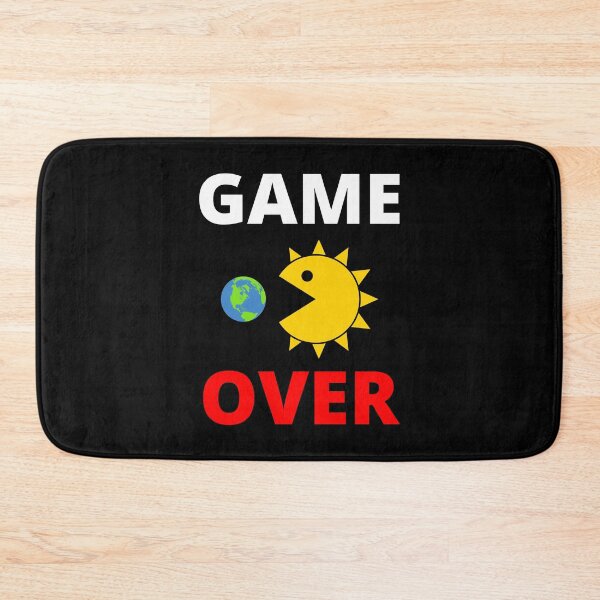 Artikelvorschau, GAME OVER - GLOBALE ERWÄRMUNG - BEWUSSTSEIN FÜR DEN KLIMAWANDEL entworfen und verkauft von DoodlrMob.
