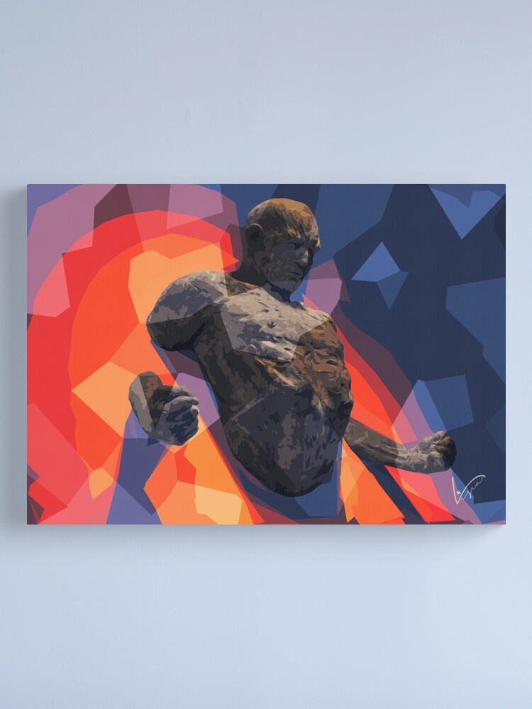 Thumbnail 2 of 3, Canvas Print, Strong Explosion designed and sold by LiscaGraphicArt.