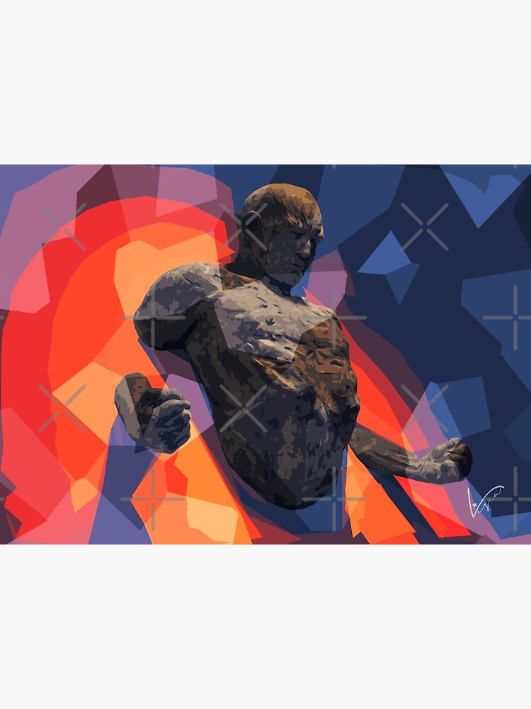 Thumbnail 3 of 3, Canvas Print, Strong Explosion designed and sold by LiscaGraphicArt.