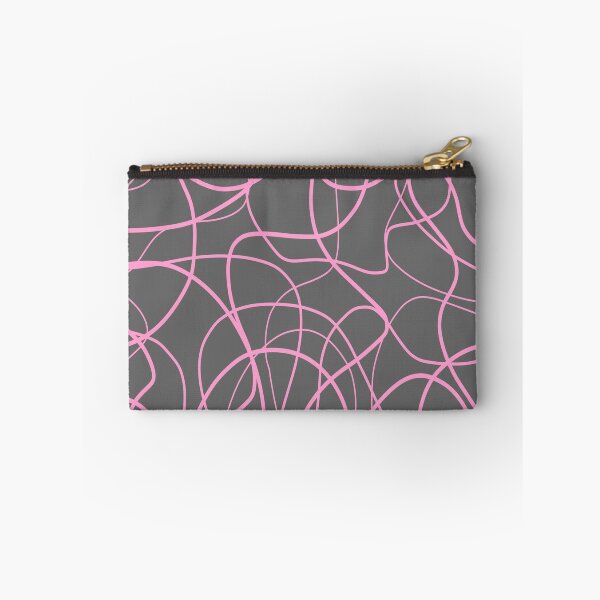 Item preview, Line Art: Pink on Gray designed and sold by DanielleGensler.