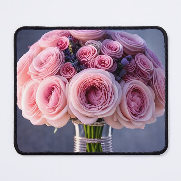 Item preview, Bouquet of Pink Roses designed and sold by AuroraSpringer.