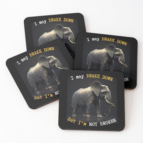 Item preview, Dark Elephant - Not Broken designed and sold by AdiRemba.