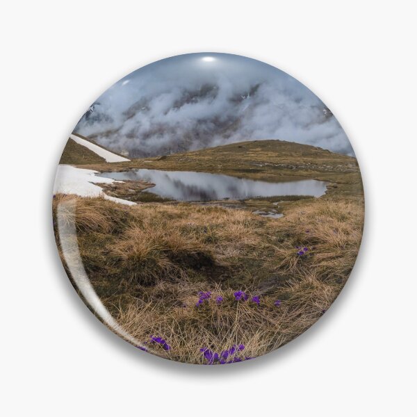 Item preview, ATMOSPHERIC ALPINE FLOWERS designed and sold by SSP-PRINTS.