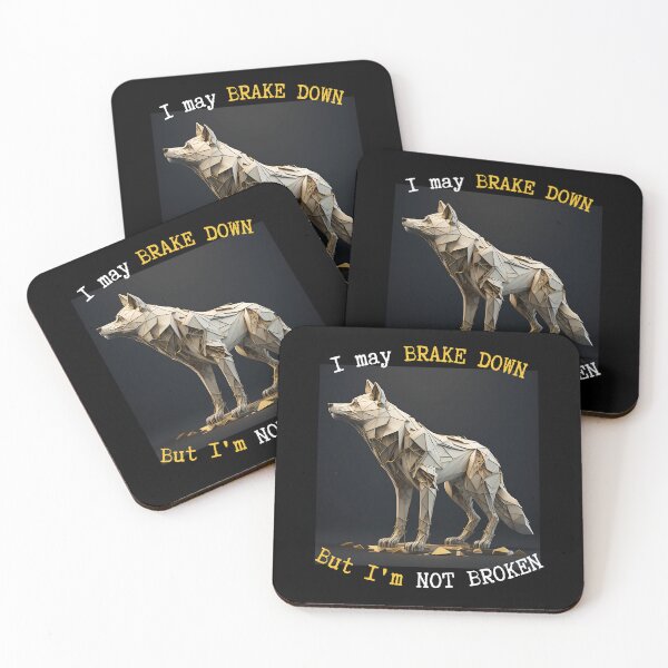 Item preview, Golden Wolf - Not Broken designed and sold by AdiRemba.